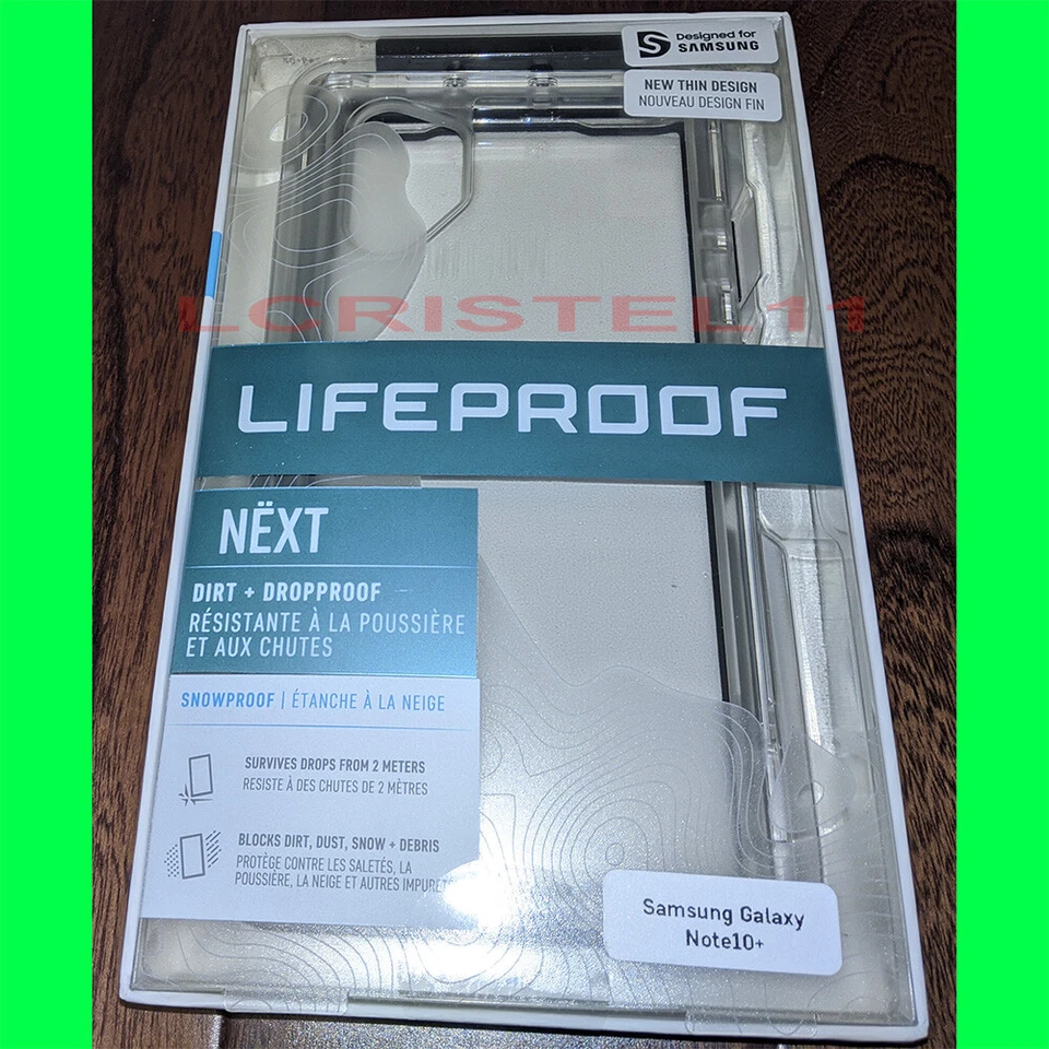 NEW - LIFEPROOF NEXT CASE For Samsung Galaxy Note10+ (Clear) - AUTHENTIC - Image 1 of 1