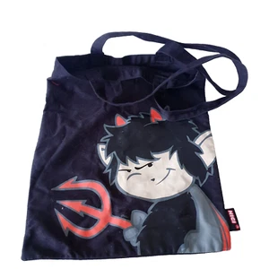NICI Devil Teufel Stoffbeutel Tasche Shopper schwarz - Bild 1 von 2