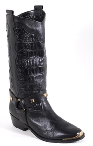 Westernstiefel Cowboystiefel Line Dance Catalan Style Texas Leder Vintage 37 - Bild 1 von 4
