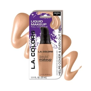 L.A. FARBEN Liquid Make-up, fair - Cappuccino - tiefes Beige Farbton nach Wahl - Bild 1 von 3