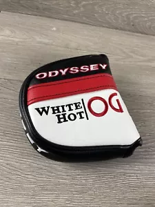 NUEVO Odyssey White Hot OG Mazo 2 Bolas Putter Golf Cabeza Cubierta Imán Cierre - Imagen 1 de 8