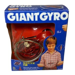 Steven Giant Gyro Scientific Fun 1983 Vintage Gyroskop Entdeckung Spielzeug in Box - Bild 1 von 10