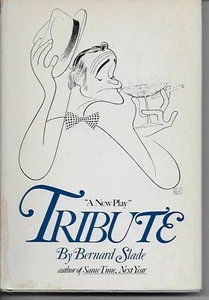 TRIBUTE de Bernard Slade, (edición Book Club de tapa dura, 1978) - Imagen 1 de 1