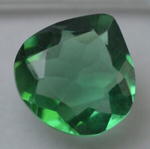 GIE CERTIFIED 5.80ct Natural Emerald Brilliant Cut Loose Gemstone Transparent