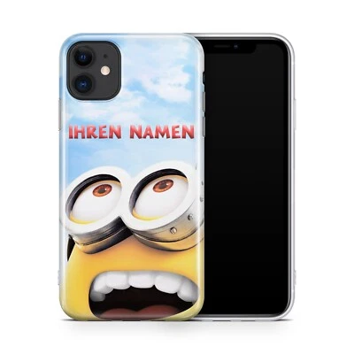 Kinder Personalisierte Name Animations Hülle für Apple iPhone 7 8 11 12 13 14 15 - Bild 1 von 4