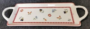 Villeroy & Boch Petite Fleur Small Tray 25 - 31 x 11 Porcelain - Picture 1 of 4