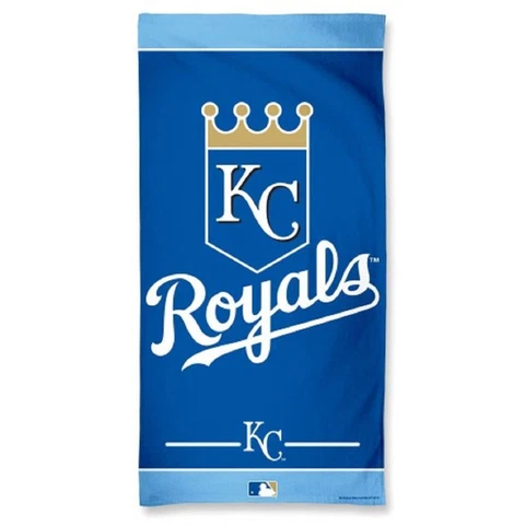 Kansas City Royals 30x60 Beach Towel [NEW] MLB Blanket Vacation Summer Pool Cover