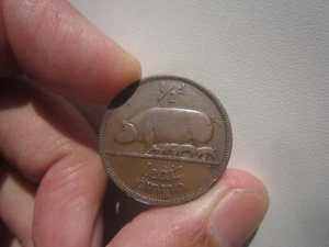 Irlanda medio centavo 1935 - Imagen 1 de 2