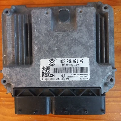 CALCULATEUR VW GOLF 5 1.9 TDI -DÉCODÉ-BOSCH  EDC16U34  0281013200 / 03G906021 KG - Image 1 of 2