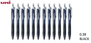 12 x Uni-Ball Jetstream SXN-150 038 Rollerball Pen - 0.38mm Black - Picture 1 of 1