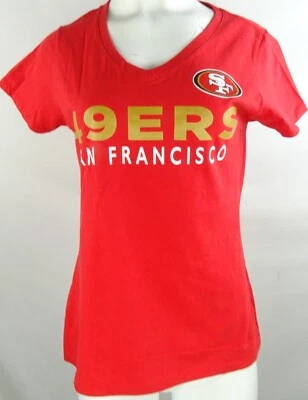 Camiseta gráfica para mujer San Francisco 49ers NFL G-III 4her” Foto 1 de 4