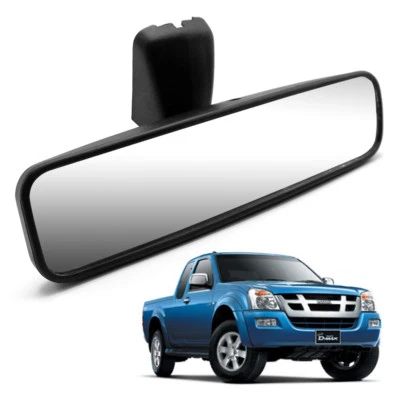 Interior Inside Rear View Mirror Black For Isuzu D-Max Pickup 2003 2006 Foto 1 de 4