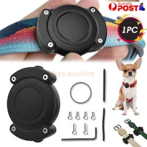 SALE! Case Holder Cat Dog Pet Collar Bag Luggage Air Tag For App-le AirTag Black - Picture 1 of 13
