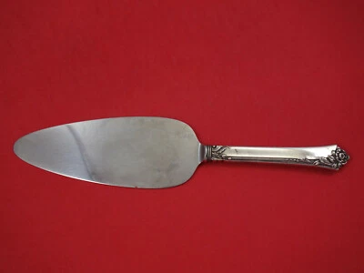 Servidor de pasteles Damask Rose de Oneida de plata esterlina HH WS original 10" Foto 1 de 2