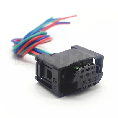For BMW X1 X3 X4 X5 X6 6-Pin Accelerator Pedal Position Sensor Connector Harness - Image 1 of 4