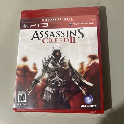 Assassin's Creed II (Sony PlayStation 3, PS3, 2009) NEW SEALED - Image 1 of 4