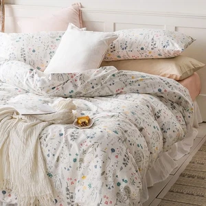 Vintage Floral Comforter Set Queen Size Girl Cottagecore Queen Bedding Comfor... - Picture 1 of 6