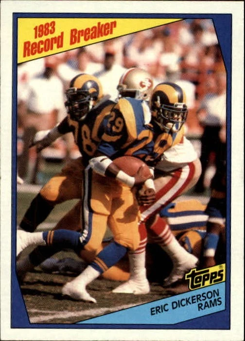 1984 TOPPS FOOTBALL ASSORTED SINGLES U-PICK #1-254 - Image 1 of 1