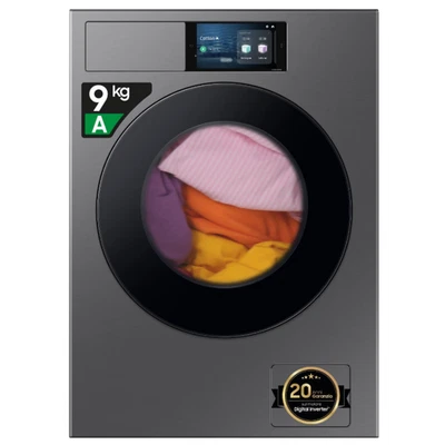 SAMSUNG  WF90F09C4SU3 LAVATRICE 9KG 1400 GIRI ECODOSATORE WIFI CLASSE A - SILVER - Immagine 1 di 4
