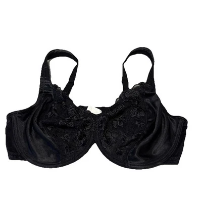 Breezie’s Women’s Sexy Lace Eclipse Full Coverage bra Black Size 40 D cup - Image 1 of 4