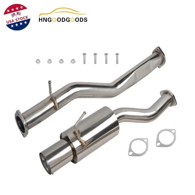 Stainless Steel Catback Exhaust Pipe Kit for Nissan 350Z Infiniti G35 2003-2008 - Изображение 1 из 4