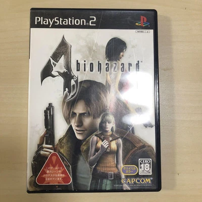 USED Resident Evil Biohazard 4 PS2 From JAPAN - Image 1 of 3
