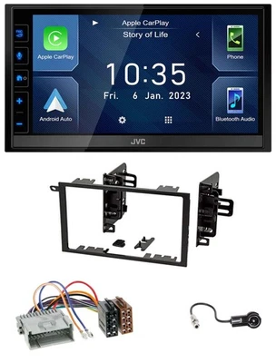 JVC DAB Bluetooth MP3 USB 2DIN Autoradio für Chevrolet Avalanche Blazer Cavalier - Bild 1 von 4
