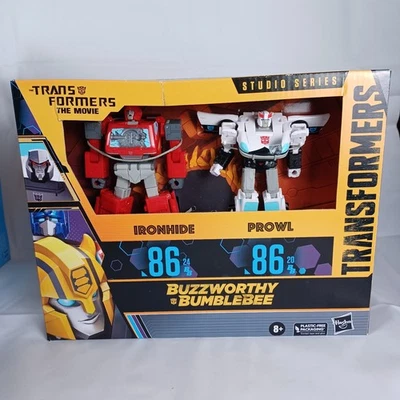 Transformers Studio Series 86 Movie Buzzworthy Bumblebee IRONHIDE & PROWL NEW - Image 1 of 4