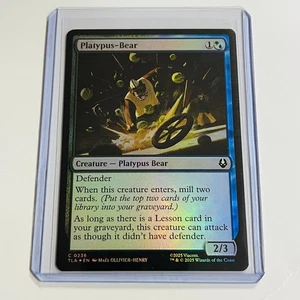 Magic: The Gathering Avatar #236 2025 ornitorrinco-oso lámina casi nuevo - Imagen 1 de 2