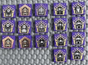LEGO 18 Harry Potter Assorted Chocolate Frog Tiles Wizard Cards*SEE PHOTOS* - Picture 1 of 1