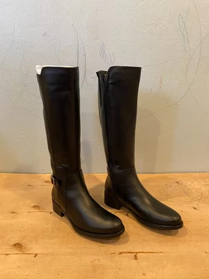 Bota de montar impermeable La Canadienne Silvana nueva sin etiquetas/B, cuero negro, talla 9 M Foto 1 de 4