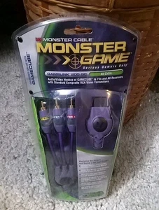 Nuevo cable AV Monster Gamelink 200 G sellado para Gamecube 3M  - Imagen 1 de 7