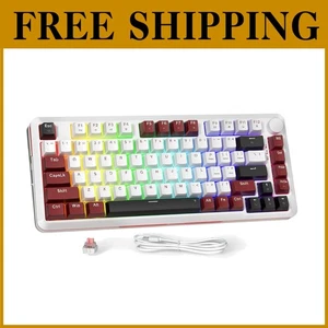 Teclado para juegos de accionamiento ajustable con retroiluminación RGB - Imagen 1 de 9