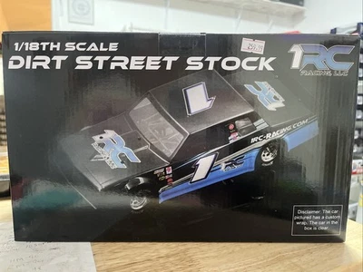 1RC Racing Clear Dirt Street Stock 1170 1/18 Scale - Image 1 of 3