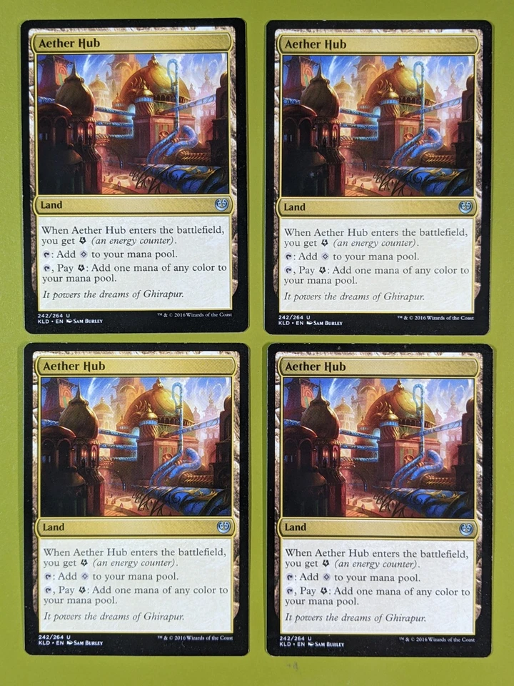 Aether Hub x4 Kaladesh 4x Magic the Gathering MTG - Image 1 of 1