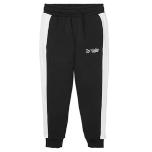 PUMA Sponge X T7 Track Pants Youth Boys Size M Casual Athletic Bottoms 53867701 - Picture 1 of 2