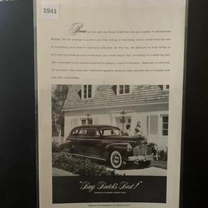 Buick Buy Buicks 1941 mejor anuncio publicitario  - Imagen 1 de 1