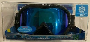 Extreme Gravity High Performance Anti-Fog UV400 Italian Lens Ski Goggles -M/L/EX - Picture 1 of 8