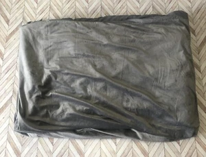 48"x72" Temperaturausgleichende Gewichtsdecke grau - Ruhe 15 Pfund - Bild 1 von 4