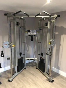 MAS FITNESS Dual Adjustable Pulley 2 x 90kg Stack for Home or Commercial Use - Picture 1 of 13