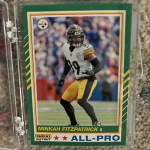 Minkah Fitzpatrick 2022 NFL INSTANT PANINI ALL-PRO TEAM #21 STEELERS SSP #d/451 - Picture 1 of 2