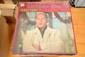 PERRY COMO SINGS MERRY CHRISTMAS MUSIC LP 12" VINYL RECORD RCA CAMDEN STEREO - Picture 1 of 4