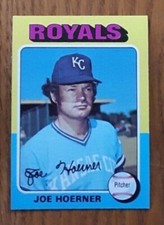 1975 Topps Baseball #629 - Joe Hoerner - Kansas City Royals NM-MT or Better