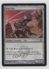 2010 Magic: The Gathering - Scars of Mirrodin Iron Myr #168 1i3