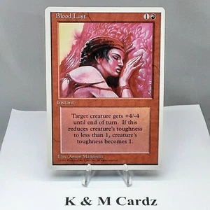 MTG - 4th Edition - Blood Lust - Common - Near Mint - Picture 1 of 5