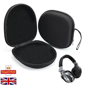 Hard Earphone Storage Bag Universal Headphone Case Headset Carrying Protect Box - Picture 1 of 9