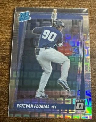 2021 Panini Donruss Optic Rated Rookie Pandora Prizm /99 Estevan Florial #76 RC - Image 1 of 2