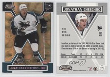 2002-03 Pacific Exclusive Gold Jonathan Cheechoo #190