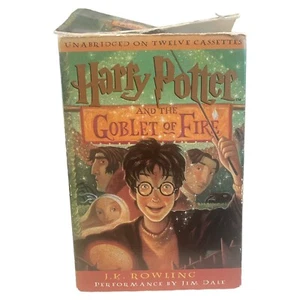 Harry Potter & The Goblet Of Fire - 12 Cassettes 20 Hours Unabridged JK Rowling - Picture 1 of 8