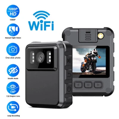 WIFI Outdoor Action Camera 1080P HD Body Cam Night Vision Sport DV Camcorder - Image 1 of 4